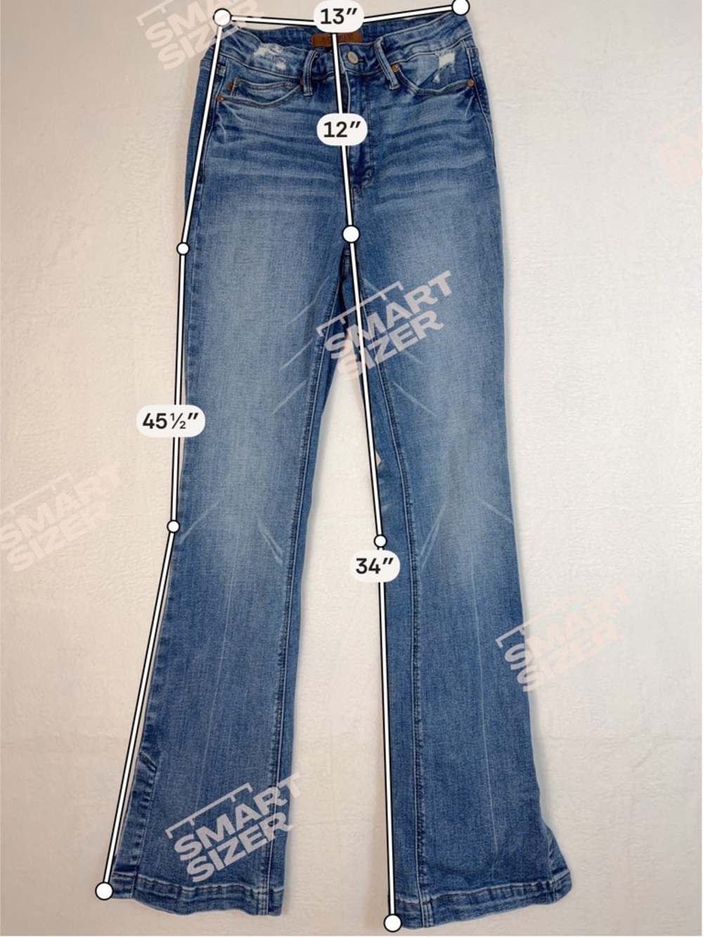 Judy Blue High Waist Tummy Control Side Slit Slim Boot New without tags - Picture 2 of 11
